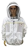 byander Imkerjacke Wolle und Air mit selbsttragender Haube (L)