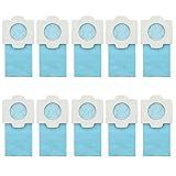 10 Stück Staubsaugerbeutel für Makita, Papierfilter für Makita Staubsauger CL072D、CL102D、CL105D、CL107D、CL121D、CL142FD、CL182FD、CL184D、CL282FD、4093D、4073D、4072D、4076D