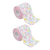 2 Rollen Toilettenpapier Dekoratives Druckpapier Ruhestand Geschenk Einhorn Kondome Set Scherzartikel Badezimmergewebe Klopapier Wc Papier Schwarzes Reisen Waschmittel Sprühen