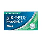 Air Optix plus HydraGlyde for Astigmatism Monatslinsen weich | 3 Stück | BC 8.7 mm | DIA 14.5 mm | CYL -00.75 | ACHSE 180 | +02.75 Dioptrien