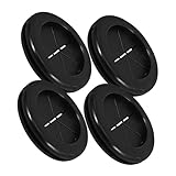 SOPOTUTU 4 Stück Teiliges Schwarzer Gummitüllen mit Doppelseitigem Design zur Kabelschutz und Zugentlastung Feuerfest Installieren Flexibel Einstellbar Robust für Büro und Zuhause