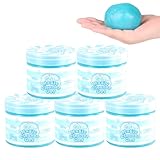 Tastatur Reinigungsgel, 5 Stück Staubreinigungsgel, Universeller Staubreinige, Reinigungsknete for Cars Vents, Laptops, Computers, Fernbedienung, Printers - Blau