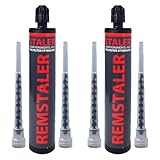 2x Remstaler VERBUNDMÖRTEL 300ml | -HÖCHSTE QUALITÄT- made in GERMANY | Injektionsmörtel | Montagemörtel | STYROLFREI…