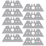 10 x Trapezklingen Messer,Trapezklinge,Ersatzklingen Cuttermesser,Ersatzklingen Cuttermesser,Sicherheitsmesser-52 x 19 x 0,6 mm