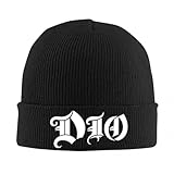 Strickmütze 80er Heavy Metal Dio Beanie Wintermütze Warme Hip-Hop-Mütze Männer FrauenSportgeschenk