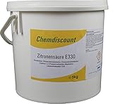 5kg Zitronensäure in Lebensmittelqualität E330