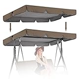 Ersatzbezug für Hollywoodschaukel, universal, wasserdicht, UV-beständig, für den Außenbereich für Schaukelsitz und Hängematte