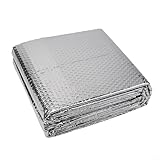 5 m Heizkörper-Wärmereflektorfolie, Trägerfolie zur Reflektion von Strahlungswärme und Begrenzung von Energieverschwendung mit Aluminiummaterial