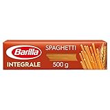 Barilla Pasta Integrale Spaghetti n.5 Vollkorn-Hartweizen mit natürlichen Ballaststoffen, 500 g