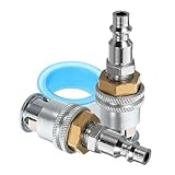 VALICLUD 1Satz Locking Air Tool Reifenpumpenadapter für Schnelle Inflation von Autoreifen mit Luftkompressor Sicherer Selbstverschluss für Effiziente Reifeninflation