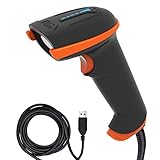 Tera Barcode-Scanner 1D Laser USB Wired Kabelgebunden Handheld Barcodescanner Handscanner Lesegerät Plug and Play, L5100Y