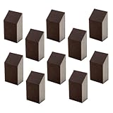 HEMOTON 10 Stück Teiliges Scheuerschwämme mit Emery körnung Kratzfest Starke Reinigungskraft Wiederverwendbar für Töpfe Pfannen Spülen und Küchenoberflächen Praktischer Küchenhelfer