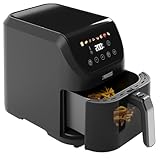 Princess Slim Airfryer 5,5L - 1500 W - leiser Betrieb (55 db) - Platzsparendes Design - Ölfrei - 8 Kochprogramme - Einstellbarer Thermostat - Antihaftbeschichtung - 182240