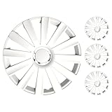 SMK Set 4er Radkappen 17 Zoll - Lachen Sie über Kratzer mit diesen flexiblen, leichten Radkappen 17 Zoll. Einfache Installation, Keine Werkzeuge erforderlich, Schutz vor Verblassen!