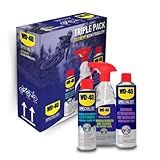 WD-40 Specialist Fahrrad Pflegeset - Komplettes Bike Pflegeset für Fahrräder mit Kettenspray, Kettenreiniger und Fahrradreiniger, eine nachhaltige Pflege und Schutz für alle Fahrradtypen, 3-teilig
