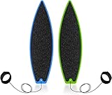 Mini Surfboard, Finger Surfbrett, Fingerspitzen Surfbrett, 2PCS Fingerbrett-Spielzeug Mini Fingerboards Griffbrett Miniatur Spielzeug Kreatives Spielzeug für Jungen Mädchen Erwachsene