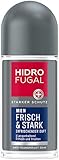 Hidrofugal Men Frisch & Stark Roll-on (50 ml), starker Antitranspirant Schutz mit erfrischendem Duft, langanhaltendes Deo für Männer ohne Ethylalkohol