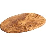 APS 905 Servierbrett OLIVE, 25,5 x 16,5 cm, Höhe 1,5 cm, Olivenholz, naturbedingte Abweichung in Form, Maserung und Größe