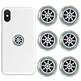 6 Stück Strahlenschutz Handy Aufkleber, EMF Schutz Abschirmung Strahlung, Strahlenschutz Handy, EMF Blocker Aufkleber, Strahlenschützer für Computer, Radio, Laptop, Tablet-Pc, Fernseher