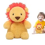 Generico Plüsch Löwe, weiche Puppe Löwe, Plüschpuppe Begleiter Spielzeug 28cm für Kinderzimmer Wohnzimmer Schlafzimmer für Kinder Geburtstag und Weihnachten