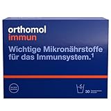 Orthomol Immun - Mikronährstoffe zur Unterstützung des Immunsystems - Nahrungsergänzung mit Vitamin C, Vitamin D und Zink - Granulat à 30 x Tagesportionen