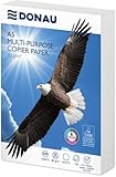 DONAU Kopierpapier Druckerpapier/DIN A5, 80g/m²/ 1 x 500 Blatt/Qualitätsklasse - C/Universalpapier/für Zuhause Büro und das Homeoffice/Umweltfreundlich