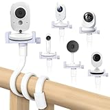OFFCUP Babyphone Halterung Flexibel Baby Kamera Halter Kamera Halterung Faltbar Handyhalter Baby Monitor Halterung Kompatibel für Philips Avent Momcozy ieGeek BOIFUN GHB Hellobaby Babyphone