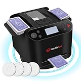 ShuffleBox G1 Pro Automatische Kartenmischer und Kartensender 2 in 1, Ultra leise, wiederaufladbar, Kartenmischmaschine Kartenmischgerät mit verteiler (Schwarz)