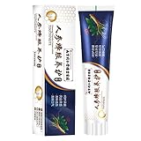 Weiße Zähne Paste, Zähne Ginseng Propolis Zahnpasta für Mundgeruch und Aufhellungen, 100g weiße Zahnpasta, lose Zahnpflege Zahnpasta Tiefenreinigung Zahnfleisch, Fleckenentfernung