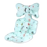 Kinderwagensitzbezug – Autoeinlage für Neugeborene, Kinderwagen-Einlage, Kopf- und Körperstützkissen für Autositze