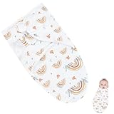 WUSJCOF 1 pcs Baby Pucksack Wickel-Decke aus, Sicherheit, Universal Verstellbare, Puckschlafsack für Säuglinge Babys Neugeborene (0-3 Monate)