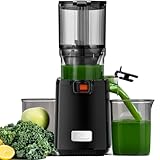 LINKChef Entsafter Slow Juicer, Entsafter Gemüse und Obst Testsieger, 130MM Öffnung und 1,8L Juicer Machine mit Umkehrfunktion, Einfache Installation, Leicht zu Reinigen, 100% BPA Frei, 250W