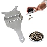 Trüffelhobel,Trüffelreibe,Trüffelhobel Verstellbarer,Truffle Käsehobel,Profi Trüffelhobel Verstellbarer,Edelstahl,Leicht Zu Reinigen,Geeignet Zum Schneiden Von Trüffeln, Käse und Schokolade