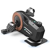 MERACH Pedaltrainer für Zuhause,Mini Heimtrainer für Senioren,Extra Leise&rutschfest Arm und Beintrainer mit LCD-Display,8 Stufen Magnetwiderstand Testsieger 2025 Tischfahrrad für Büro Schreibtisch