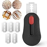 miyonsin Bäckermesser, Brotmesser Brot mit 5 Rasierklingen Tragbarer Brotklinge, Magnetisch Brotzeitmesser Teigritzmesser Brot Backen Zubehör Für Brot Und Brötchen, Einschneiden Baguette Messer