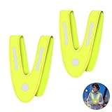 YUGUOLAN Warnweste Kinder 1-3 Jahre, Kinder Warnweste, Sicherheitsweste Kinder, Reflektoren Kleidung Kinder, Kinderwarnweste V-Form, Warnschutzweste, Für Kinder Erwachsene