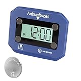 STAHLWERK Elektronische Parkscheibe | Digitale Parkuhr | automatischer Park-Timer mit offizieller KBA- und StVO-Zulassung