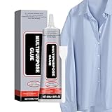 Textilkleber für Bekleidung,50ml Wasserdicht, Langlebig Mit Schaber - Textil-Fusionskleber inklusive Schaber - Für Zuhause, Büro, Studentenwohnheim, Reise, Kleidung, Leder, Polyester, Flanell, Baumwol