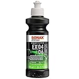 SONAX PROFILINE Schleifpapier, EX 04-06 (250 ml) Finishpolitur für optimale Kratzerentfernung, beeindruckenden Tiefenglanz & Farbauffrischung, Art-Nr. 02421410