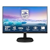 Philips 273V7QDSB - 27 Zoll FHD Monitor (1920x1080, 75 Hz, VGA, DVI, HDMI) schwarz