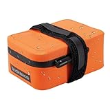 ROCKBROS Fahrrad Satteltasche Mini fahrradtasche wasserdichte und Leichte Sattelstützentasche für Rennräder MTB Kompakt und Tragbar Fahrradzubehör, Orange