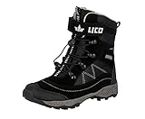 Lico Unisex Kinder Sundsvall Vs Schneestiefel, Schwarz Grau, 26 EU