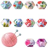 cobee 10 Stück Stricknadelstopper, Maschenstopper für Stricknadeln Stricknadelspitzenschutz Stricknadel Schutzkappe Nadelspitzen Stopper zum Häkeln Stricken Kunsthandwerk Heimwerken Zubehör