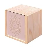 Fabulous Holzkiste – Krebs Sternzeichen Astrologie Bohemian Sternzeichen (10 x 10 x 10 cm)