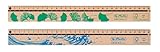 Herlitz 50033621 Lineal, 30 cm, aus 100 Prozent FSC-Holz, 1 Stück Motiv: GREENline