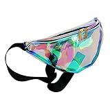 Garneck -Gürteltasche Glänzende Gürteltasche Reisen Brust klein läuft klare Gürteltasche Beutel Handytasche Gürteltasche Sporttasche Gürteltasche für Mädchen Läufer Tasche Laufwerk