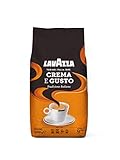 Lavazza, Crema e Gusto Tradizione Italiana, Geröstete Kaffeebohnen, mit Würzigen Aromatischen Noten, Ideal für einen Espresso, Arabica und Robusta Kaffeebohnen, 1 kg Packung