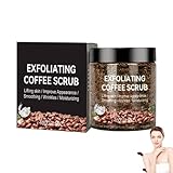 Kaffee-Gesichtspeeling, Peeling Gesicht, Gesichtspeeling, Body Scrub, Peeling Körper, Natürliches Körperpeeling für Normale und Trockene Haut, Gesichtspeeling für weiche, Glatte Haut (1PC)