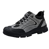 Schutzschuhe Herren Leichte Atmungsaktiv Stahlkappenschuhe Sicherheitsschuhe Rutschfest Wanderschuhe Trekkingschuhe Outdoorschuhe Reiseschuhe Traillaufschuhe Camping Schlupfschuhe Freizeitschuhe