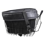 Hunde-Fahrradkorb mit Metallrahmen, große Kapazität, für kleine Hunde, Katzen